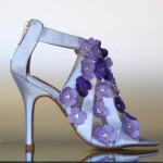 Crystal Accented Flowers (Whole Shoe, Scattered)