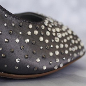 Crystal Starburst Toe Custom Wedding Shoes