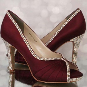 Crystal Trim 1 Custom Wedding Shoes