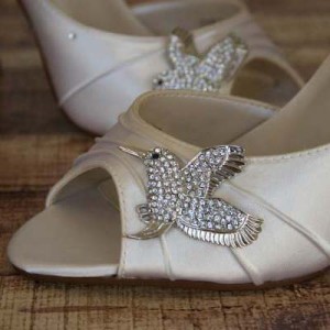 Custom Wedding Shoes Specialty Brooch