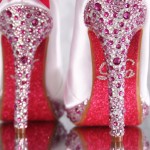 Crystal Covered Heel (Packed, Multi Size, Multi Color)
