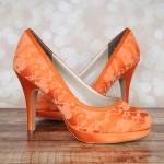 Dyeable Wedding Shoes Lace Closed Toe Lace Overlay Bobbi 2