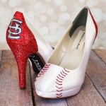 Baseball Shoes St. Cardinals Custom Wedding Shoes 4