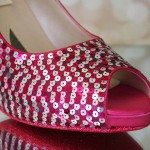 Patterned Sequin Shoe