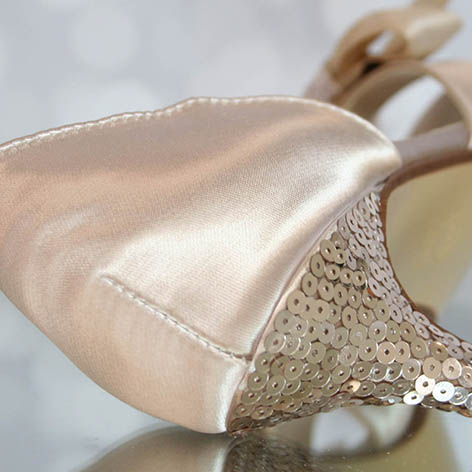 Champagne Wedding Shoes