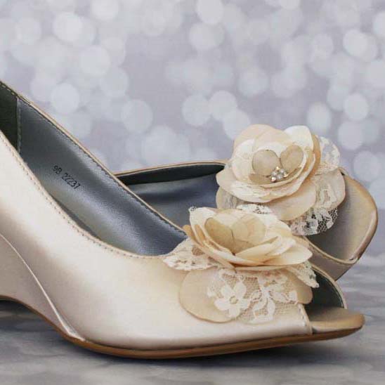 Dark Ivory Wedding Shoes
