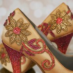 Indian Wedding Shoes: Custom Wedding Shoes Designed for an Indian Wedding Celebration