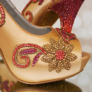 Indian Wedding Shoes: Custom Wedding Shoes Designed for an Indian Wedding Celebration