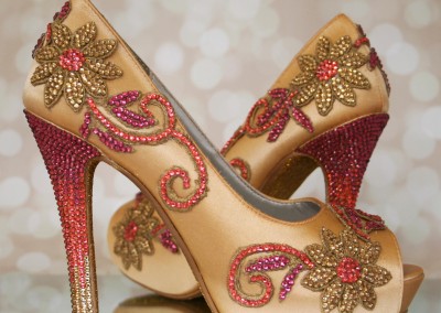 Indian Wedding Shoes: Custom Wedding Shoes Designed for an Indian Wedding Celebration