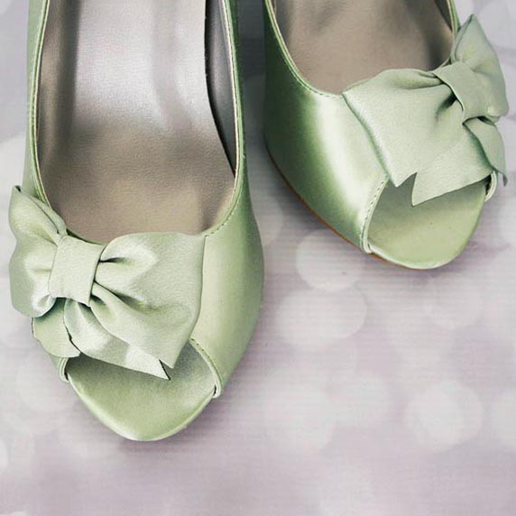 It’s Easy Being Green … Green Wedding Shoes, That Is!