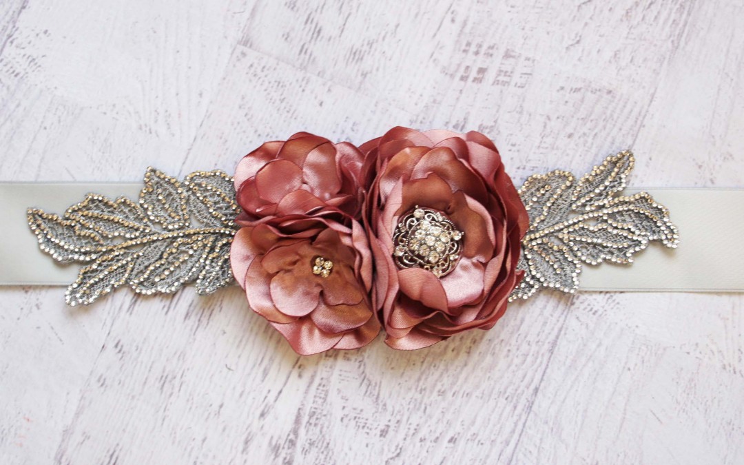 We’re Not All About the Shoes — Custom Wedding Dress Sashes