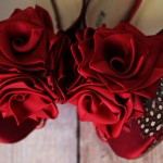 Red-Wedding-Shoes-Rose-Flowers-Toe-Polka-Dot-Feathers-Custom-Design