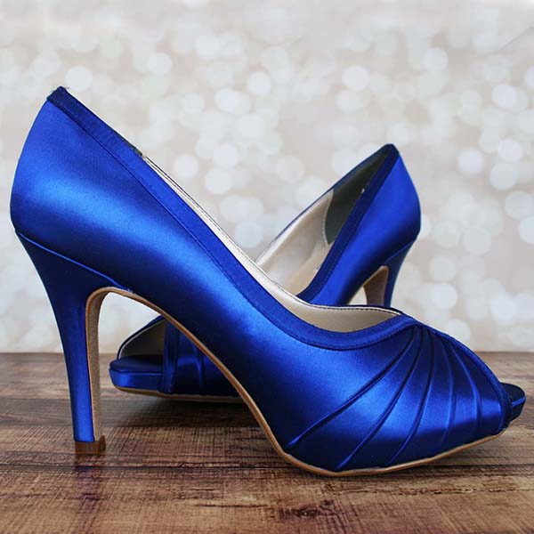Royal Blue Wedding Shoes