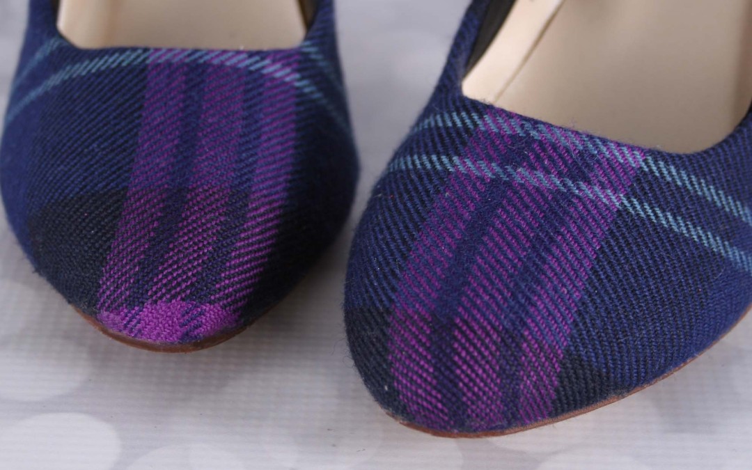 Scottish Wedding? Incorporate Your Tartan Pattern Into Your Custom Wedding Shoes