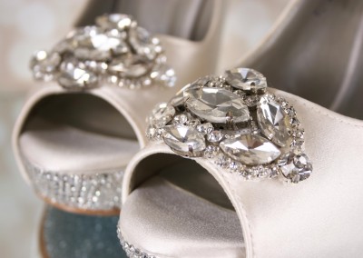 Ivory Doris Custom Crystal Adornment Heel Custom Adornment Custom Crystal Adornment Toe Silver Crystal Heel Silver Glittered Sole Custom Wedding Shoes Design My Own Wedding Shoes 7