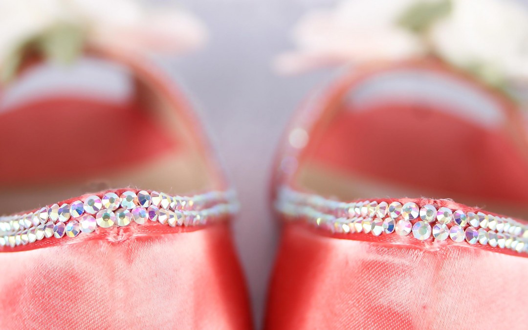 Just Peachy!  The Perfect Wedding Shoes for a Summer Ceremony on the Lawn