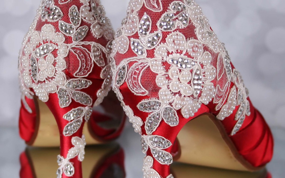 Make Your Dress Jealous With These Sensational Red Wedding Shoes!